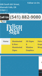 Mobile Screenshot of pelicanelectricsign.com